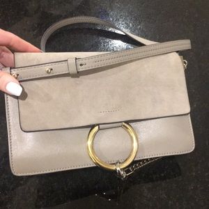 Chloe bag leather and suede great condition
